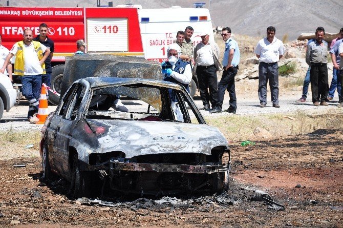 10 gün önce emekli olan polis kazada yanarak öldü