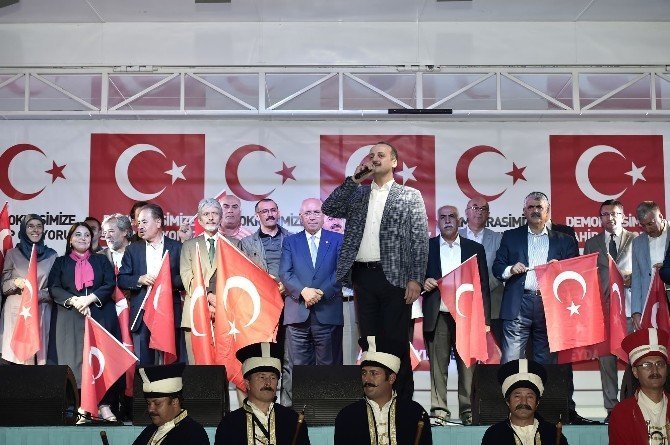 Ankaralı başkanlar demokrasi nöbetinde