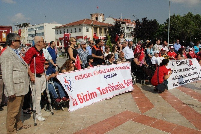 Engelli bireyler Edirne’de buluştu