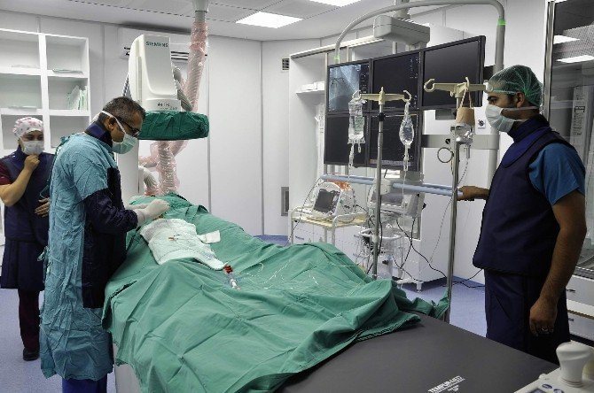 Nevşehir Devlet Hastanesinde ilk 5 günde 25 anjiografi uygulandı