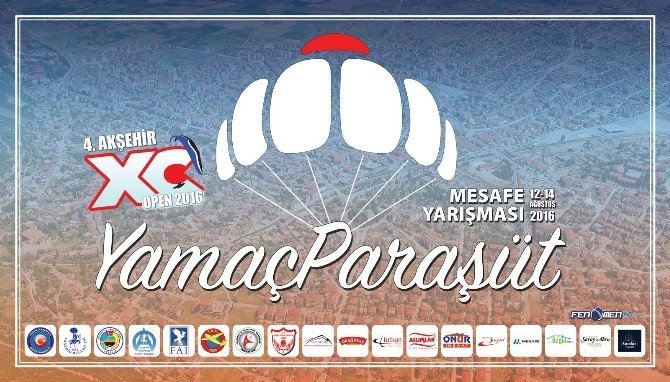 Akşehir 4. XC Open Türkiye Yamaç Paraşütü Mesafe Şampiyonası başlıyor