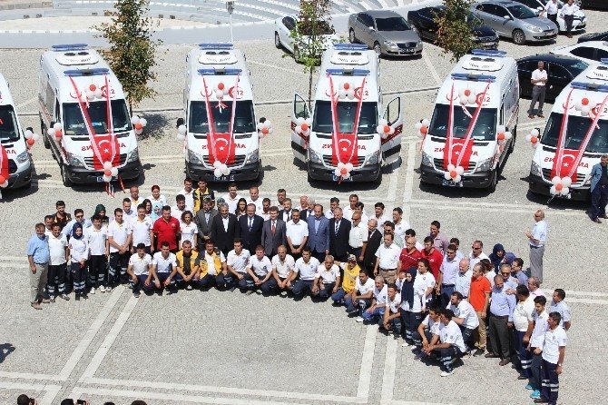 Konya’da, 19 Ambulans 112 Acil Sağlık Hizmetleri bünyesine katıldı