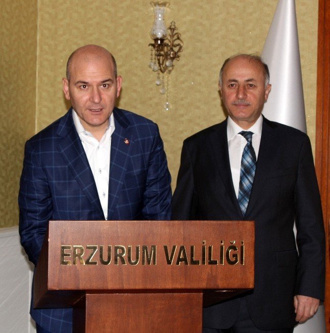 Çalışma ve Sosyal Güvenlik Bakanı Süleyman Soylu, Erzurum’da