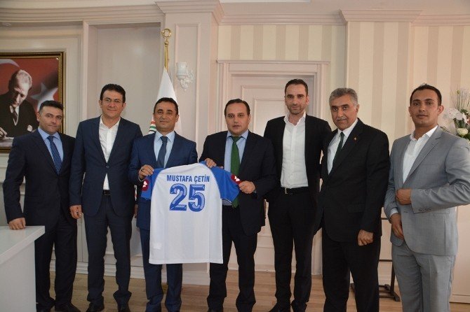 BB Erzurumspor’dan yargı başkanlarına ziyaret