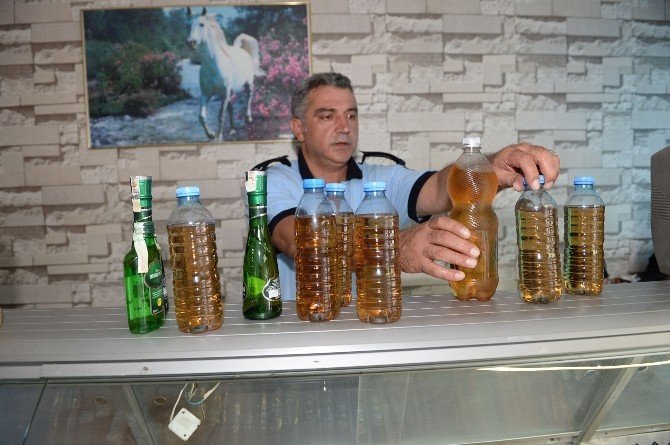 Bursa’da zabıtadan sahte içki operasyonu