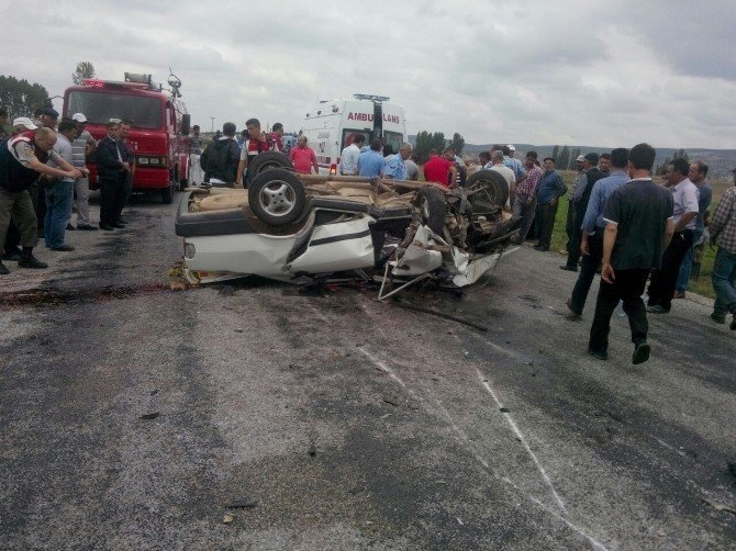 Eskişehir’de trafik kazası: 8 yaralı