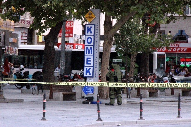 Konya’da bomba süsü verilmiş kutu paniği