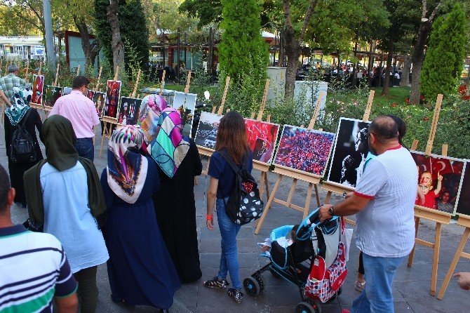 Konya’da fotoğraflarla milli irade nöbetleri