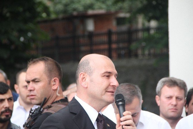 İçişleri Bakanı Süleyman Soylu, memleketi Trabzon’da
