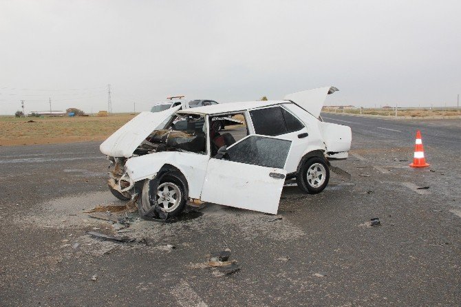 Aksaray’da 7 aracın karıştığı kazada 10 kişi yaralandı