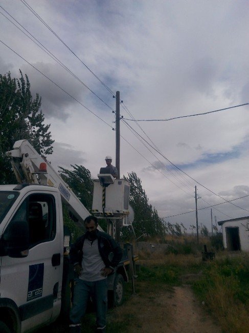 Erzurum’da kaçak elektrik operasyonu