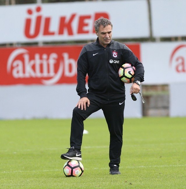 Trabzonspor Kardemir Karabükspor maçı hazırlıklarını sürdürüyor