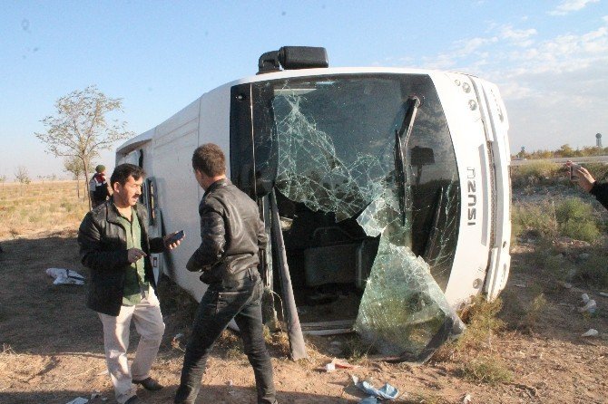 Konya'da düğün yolunda kaza: 26 yaralı