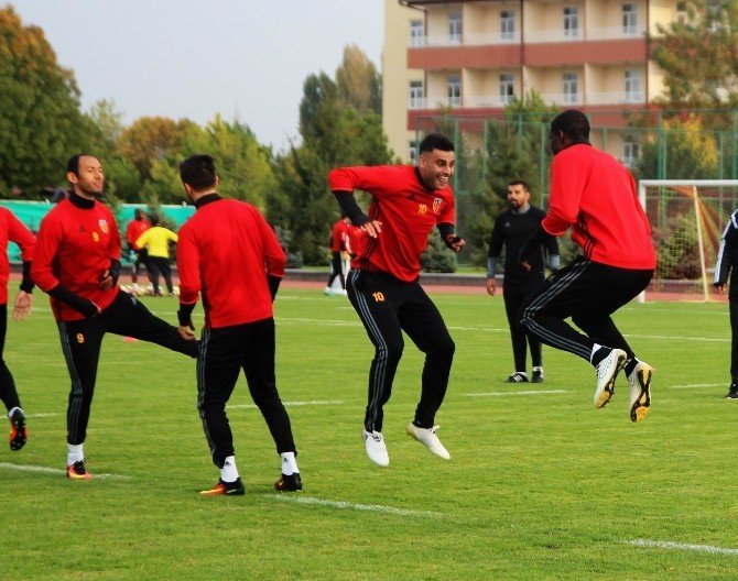 Kayserispor, Gaziantepspor maçının hazırlıklarını sürdürüyor