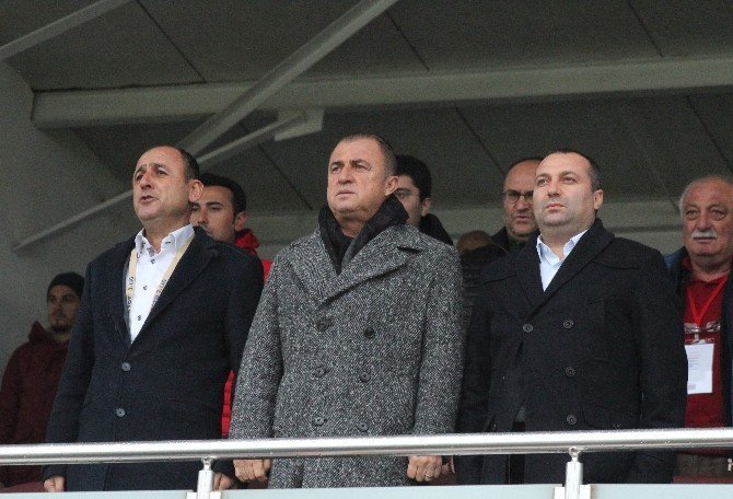 Fatih Terim, Ziraat Türkiye Kupası maçını izledi
