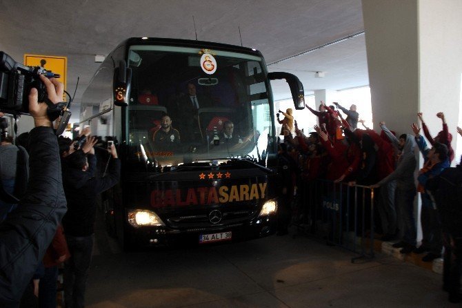 Galatasaray kafilesi Konya’da