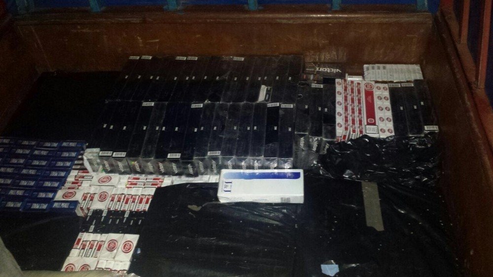 Kayseri’de 5 bin paket kaçak sigara ele geçirildi