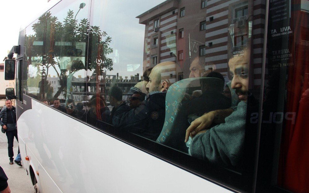 Antalya’da 41 FETÖ şüphelisi adliyeye sevk edildi