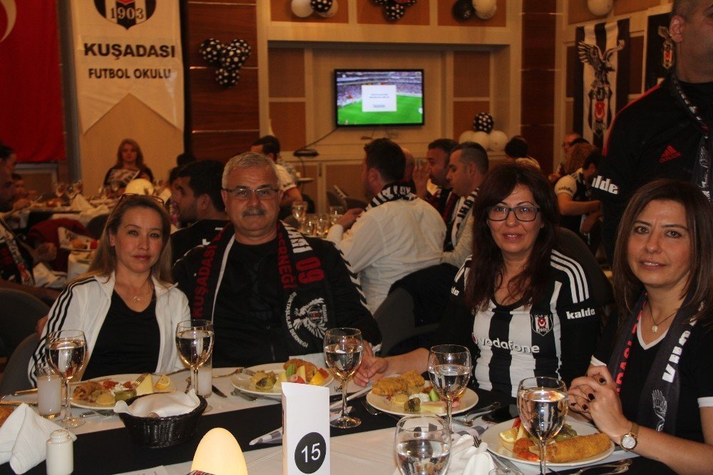 Beşiktaş’ın 114. kuruluş yıldönümü Kuşadası’nda kutlandı
