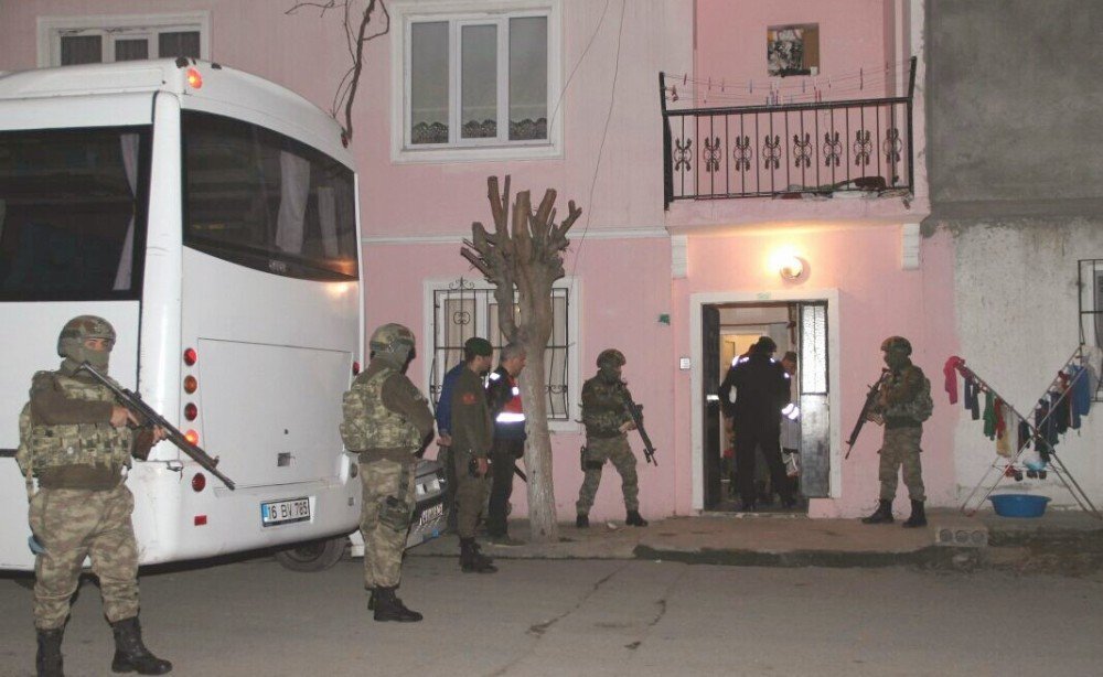 Bursa’da PKK operasyonu