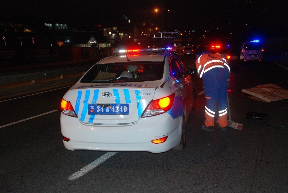 Zeytinburnu’nda motorsiklet kazası : 1 ölü, 1 yaralı