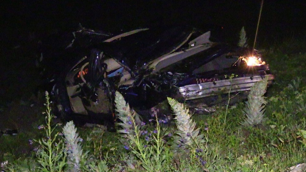 Konya - Antalya yolunda feci kaza: 2 ölü, 3 yaralı