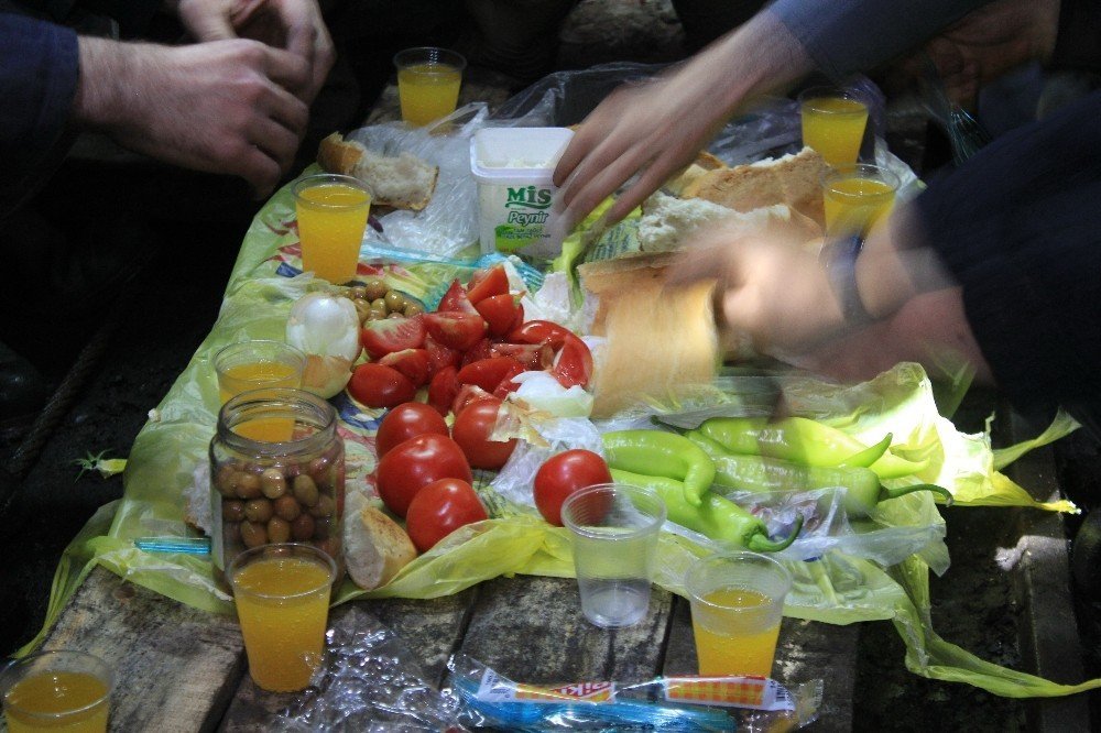 Zonguldak’ta yerin 200 metre altında ilk sahur