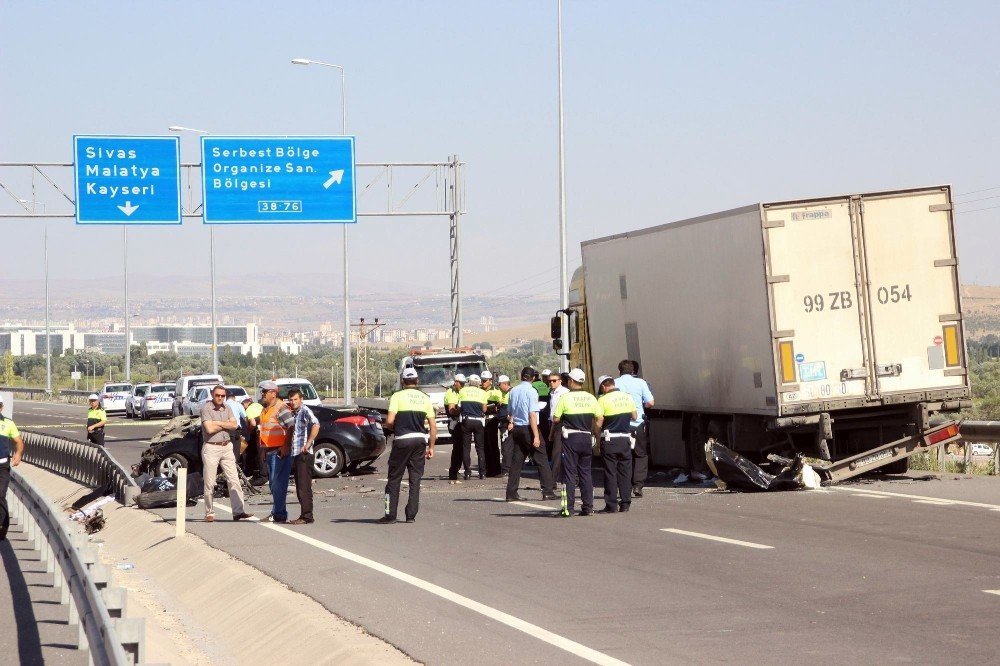 Kayseri’de trafik kazası: 4 ölü
