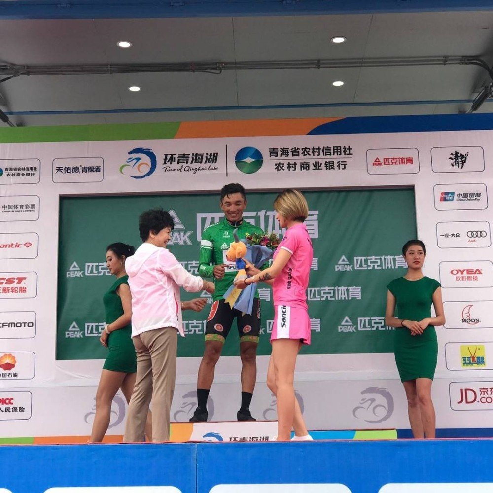 Çin’de Torku Şekerspor sporcusu Örken 10. etapta da birinci