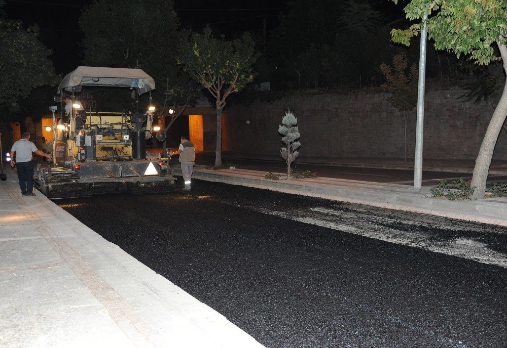 Konya’da ana arterler ve çevre yollarında asfalt yenileniyor
