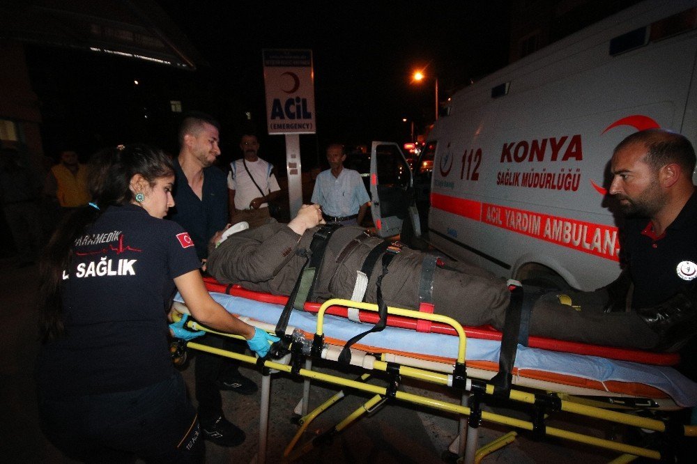 Konya’da İtalyan turistler kaza yaptı! 2 yaralı