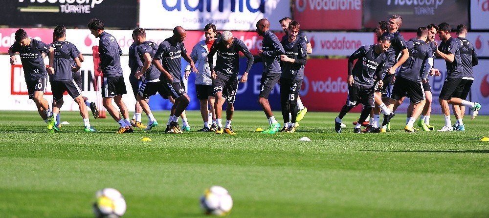 Beşiktaş Medipol Başakşehir maçı hazırlıklarını sürdürdü