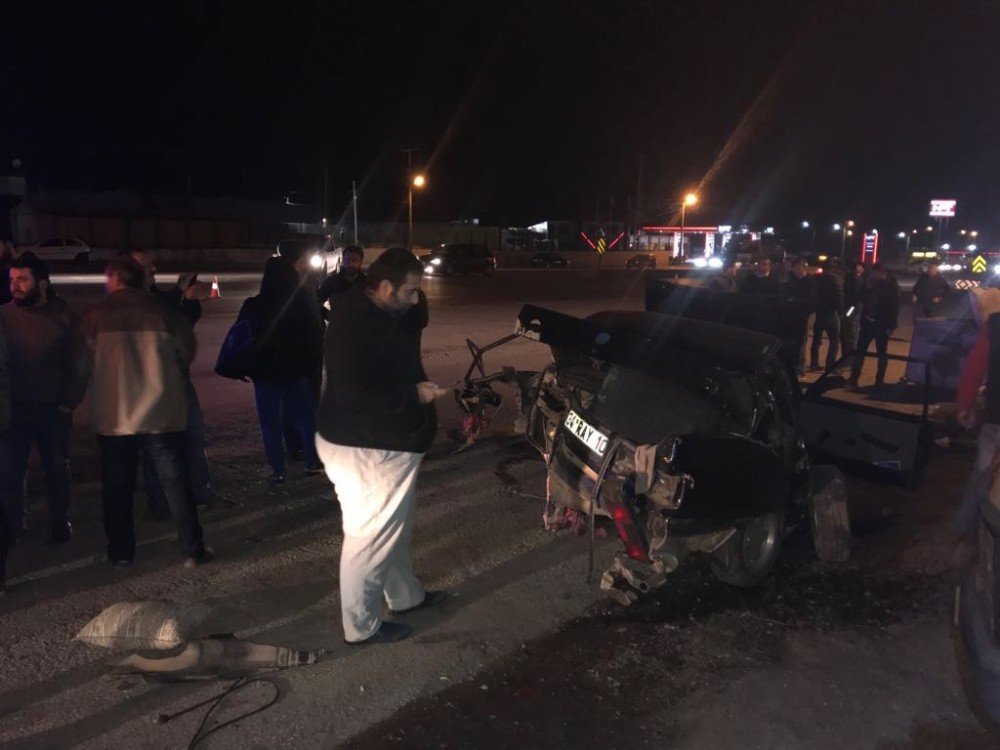 Sakarya D-100’de trafik kazası: 2 yaralı