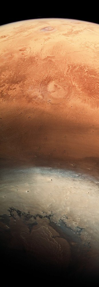 ESA, Mars’ın ’tersten’ görüntüsünü çekti