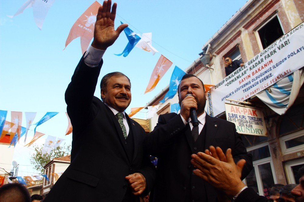 Bakan Eroğlu: "Sizin alın teriniz vergilerin yüzde 86’sı eski Türkiye’de faiz lobisi tarafından alınıyordu"