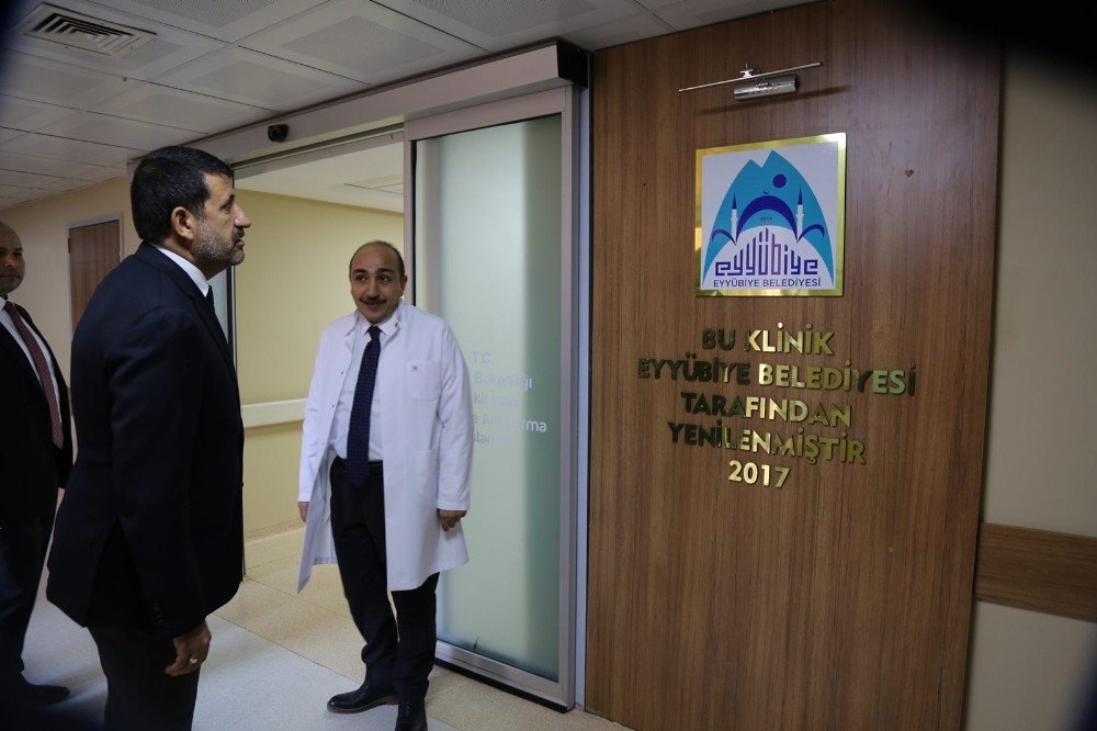 Eyyübiye Belediyesi hastane servisini yeniledi