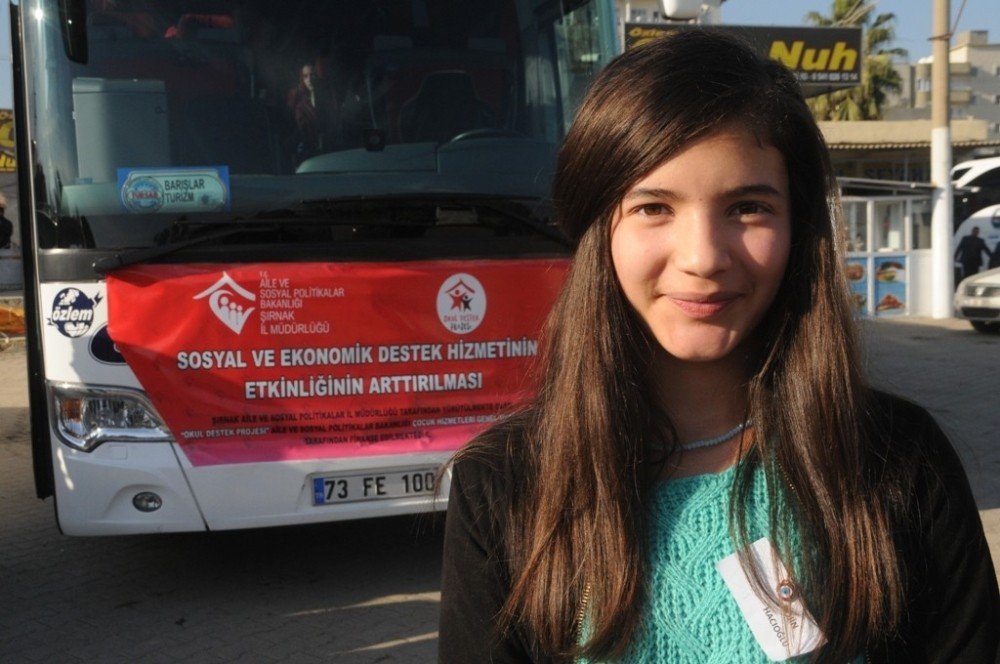 Şırnak’ta 36 öğrenci ’Okul Destek Projesi’ kapsamında geziye çıktı