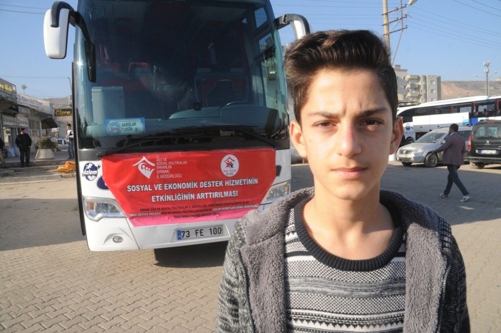 Şırnak’ta 36 öğrenci ’Okul Destek Projesi’ kapsamında geziye çıktı