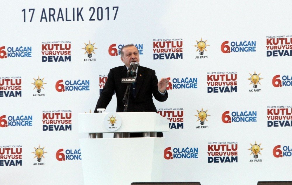 Cumhurbaşkanı Erdoğan Karaman’da