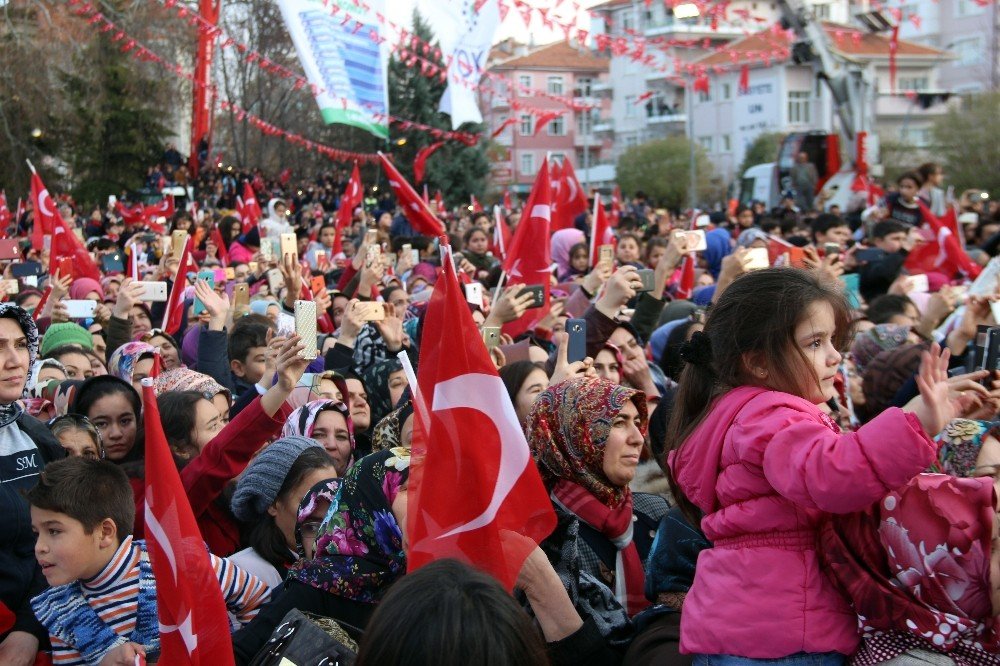 Cumhurbaşkanı Erdoğan Karaman’da toplu açılış törenine katıldı (1)