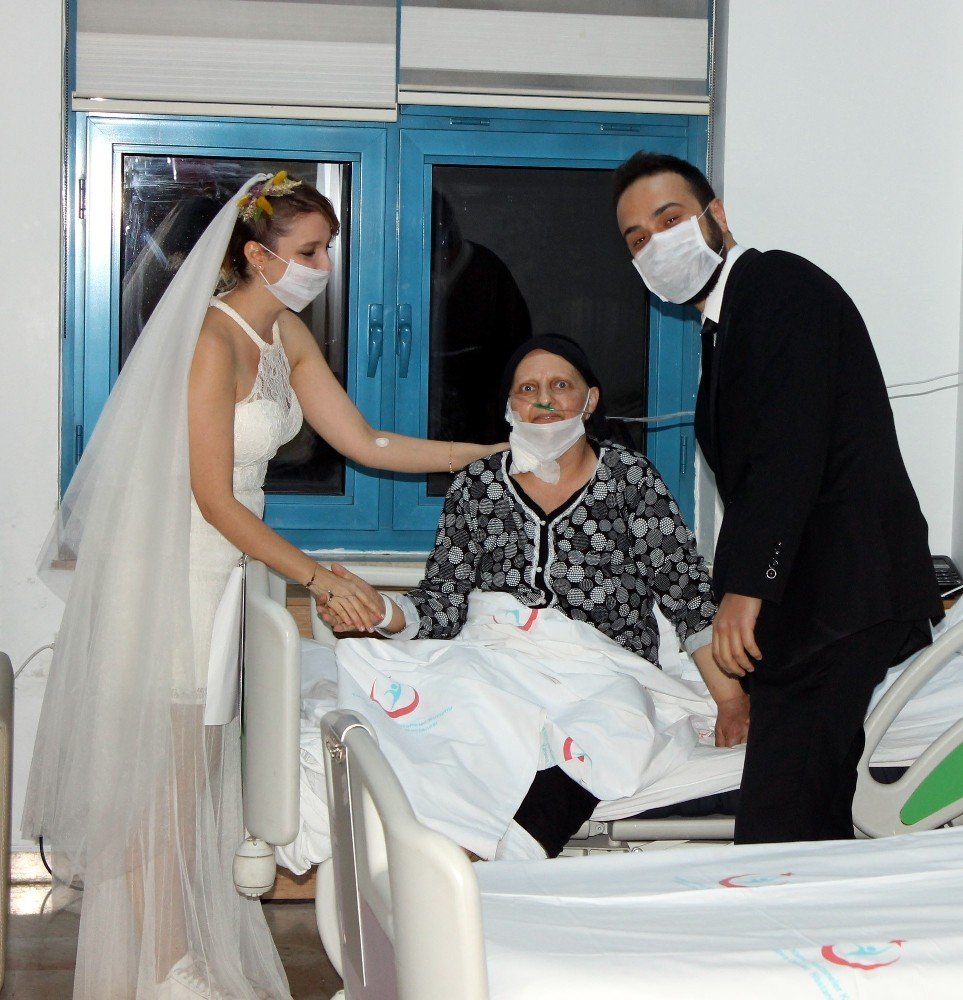 Hastane odasında nikah