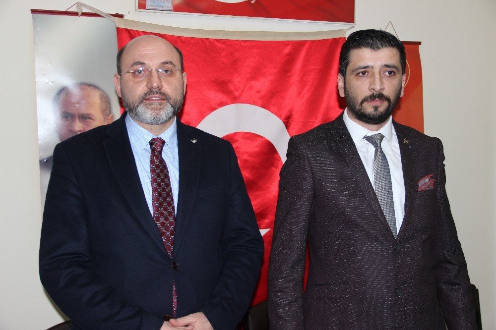 MHP’yi ziyaret eden AK Parti Kütahya İl Başkanı Çetinbaş: