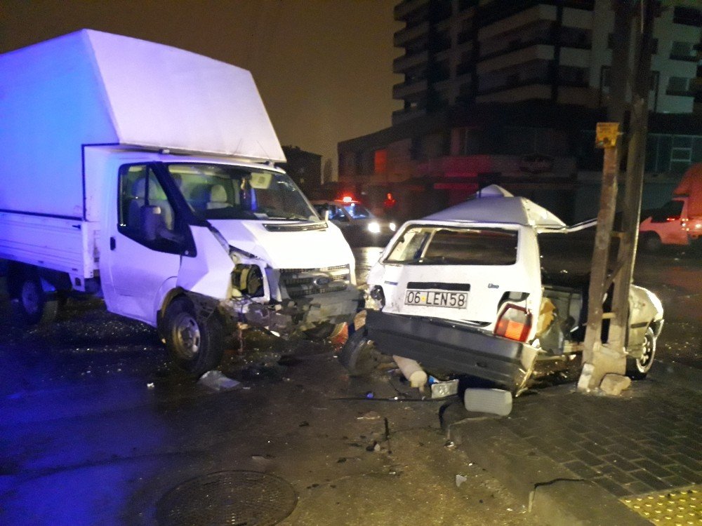 Başkent’te trafik kazası: 7 yaralı