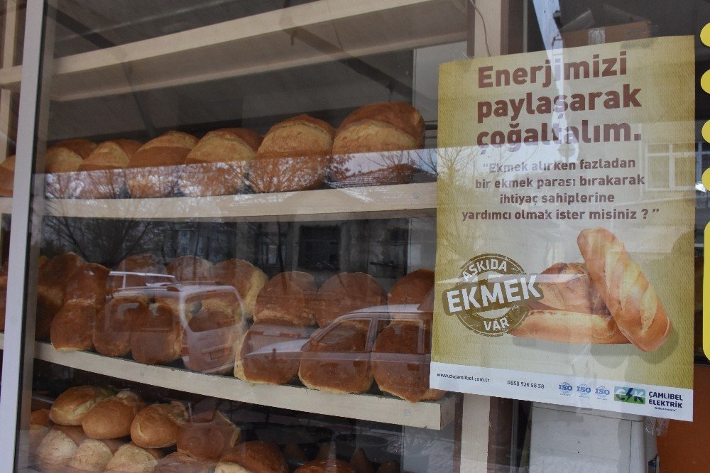 Reşadiye’de "Askıda Ekmek" kampanyası