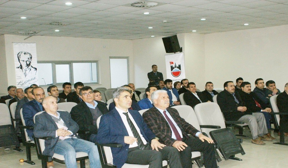 Karacadağ Kalkınma Ajansı Çermik’te bilgilendirme toplantısı yaptı
