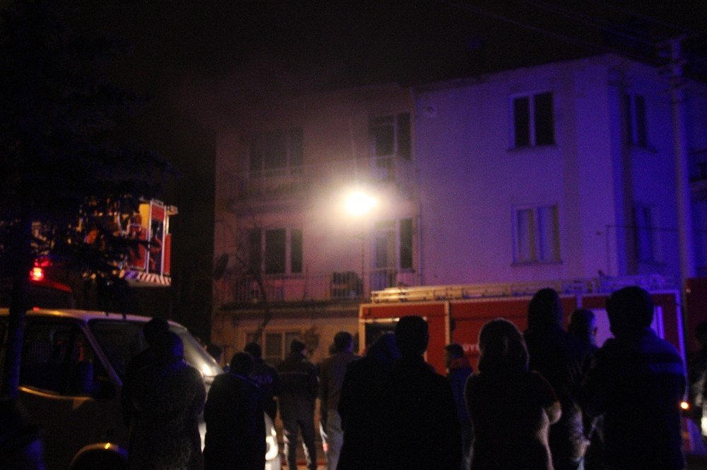 Konya’da yangın paniğe sebep oldu