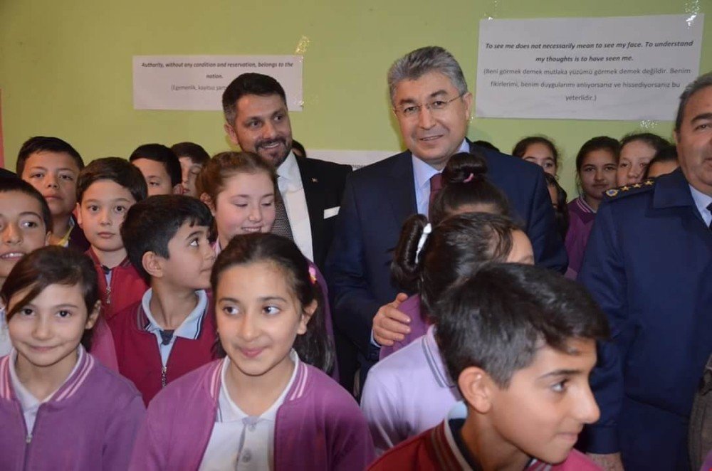 Nasreddin Hoca Ortaokulu’nda "İngilizce Dil Sınıfı" kuruldu