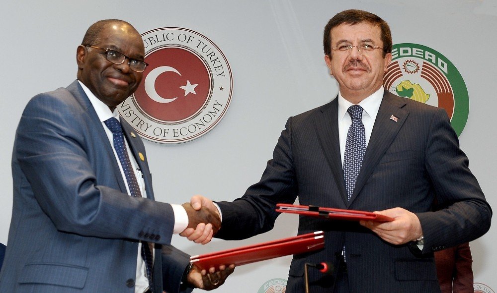 Türkiye-Ecowas Ticaret ve Yatırım İşbirliği anlaşması imzalandı