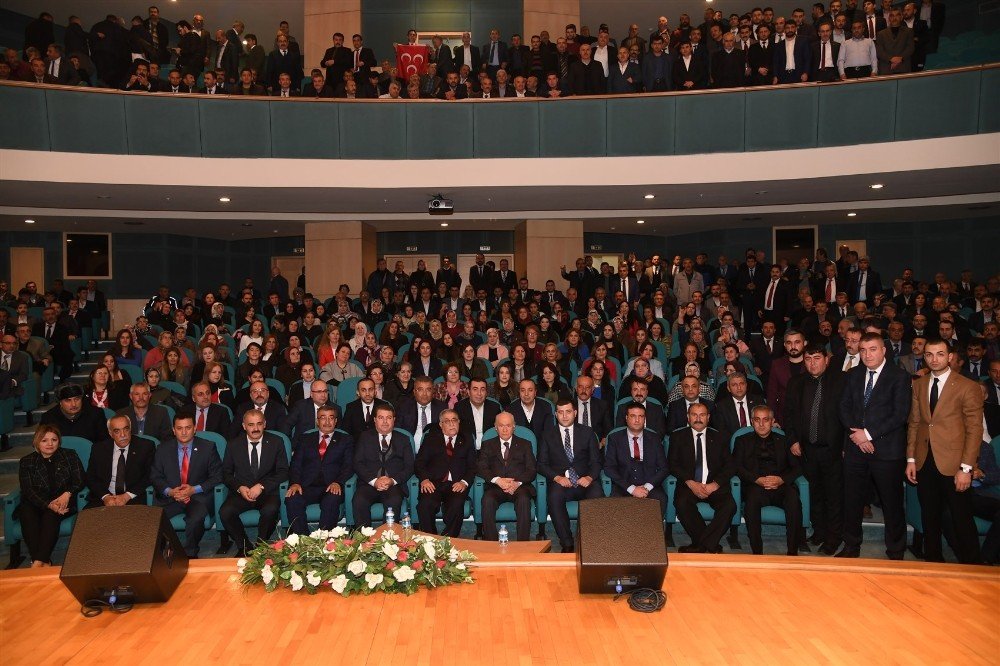 MHP İl Başkanı Ersoy: “Liderimizin emrindeyiz”