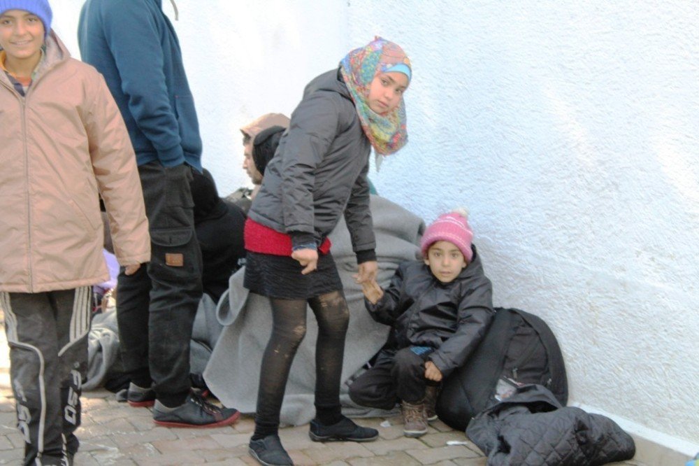 Ayvalık’ta 53 Suriyeli göçmen Midilli’ye kaçamadan yakalandı